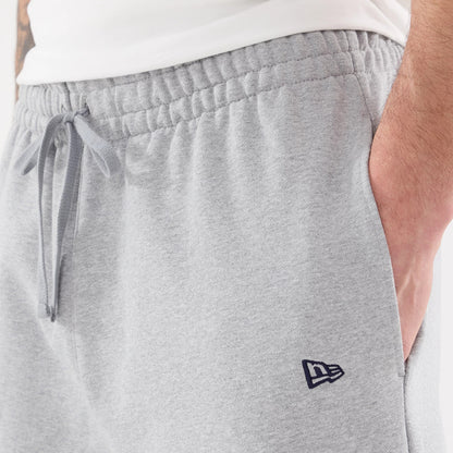 The model is wearing these MLB Straight Leg New York Yankees Straight Leg Joggers in grey. 4