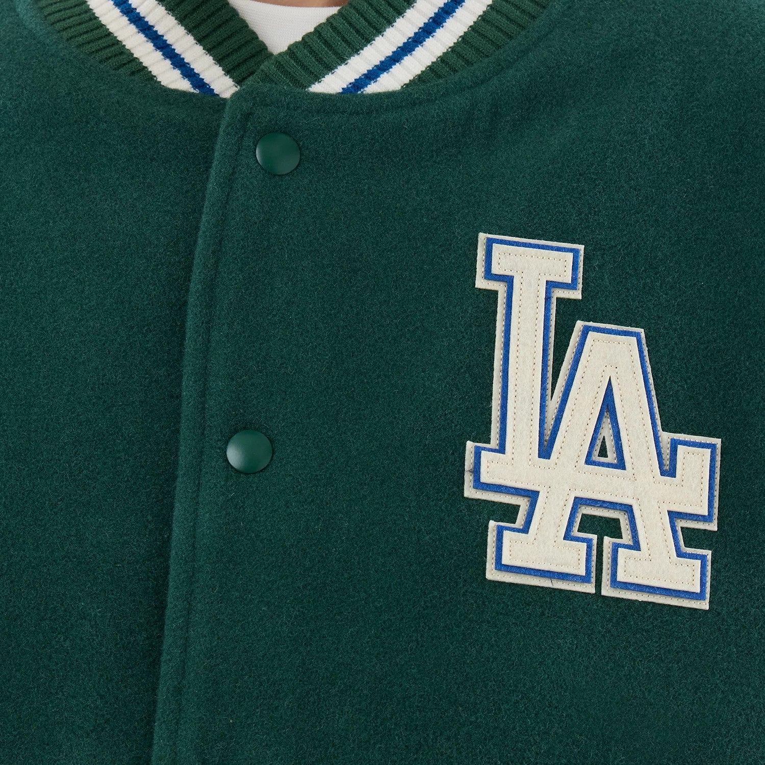 MLB Varsity LA Dodgers Dark Green Jacket | NEC EU