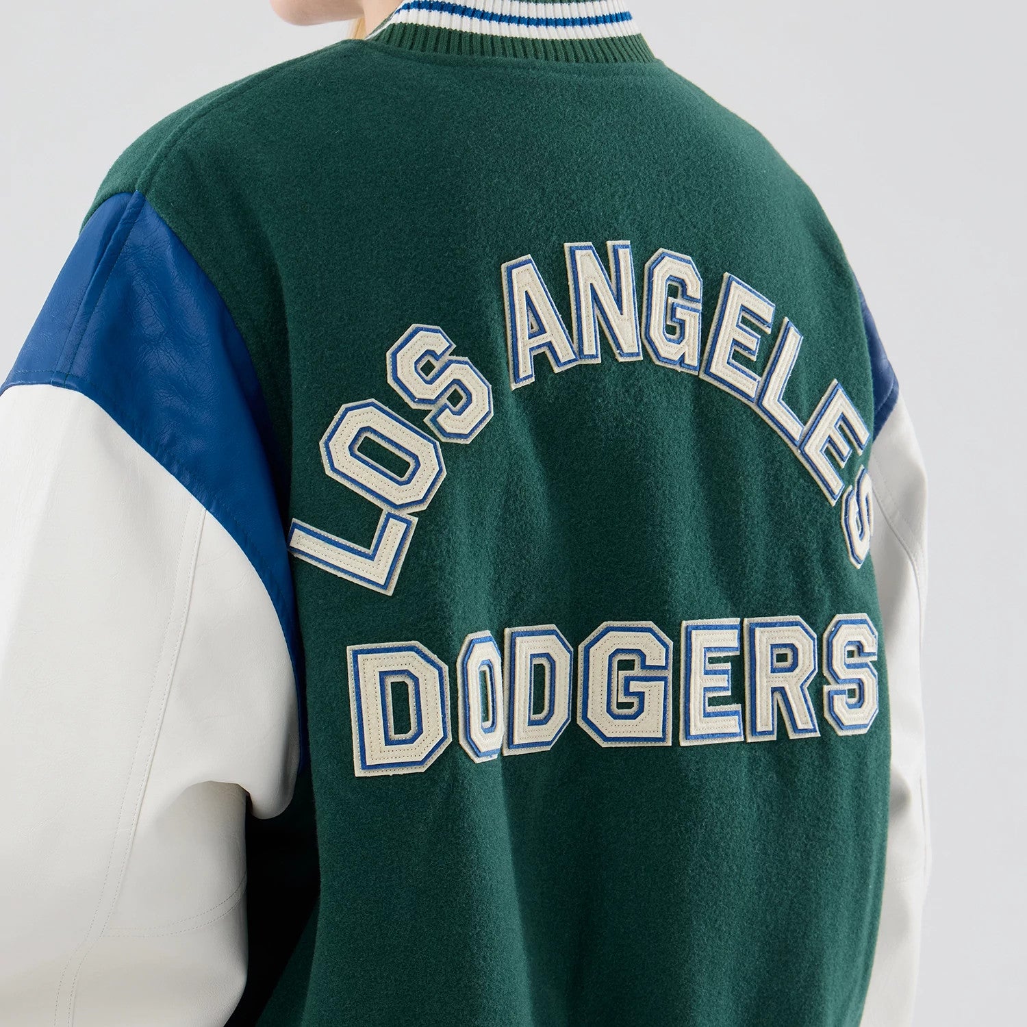MLB Varsity LA Dodgers Dark Green Jacket | NEC EU