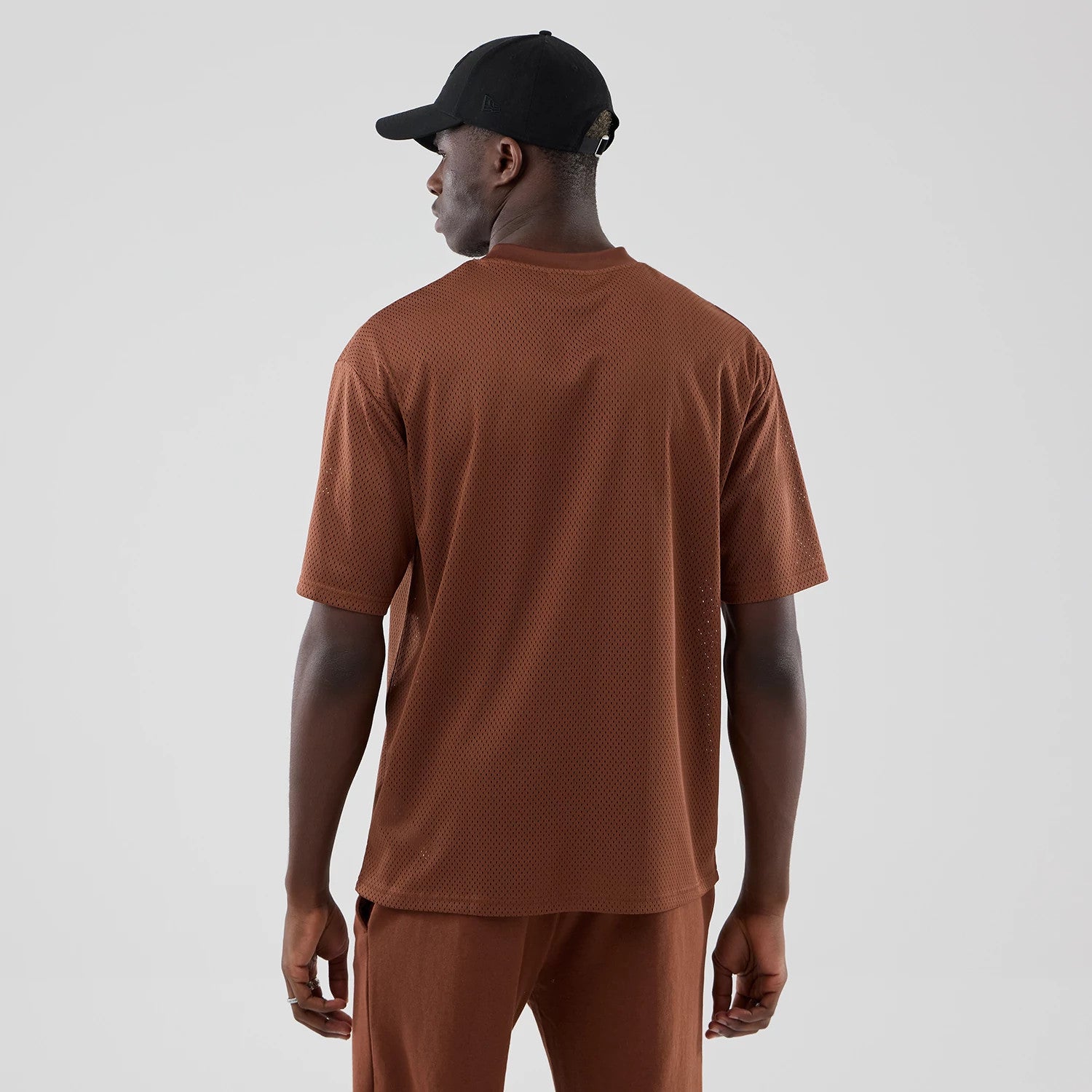 NBA Core Plus Mesh Chicago Bulls Brown Oversized T-Shirt | NEC EU