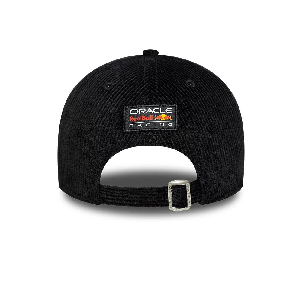 Pictured is this Red Bull Racing Distressed Cord 9FORTY cap in black. 4
