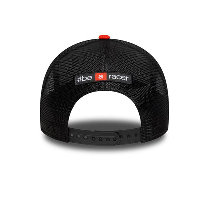 Pictured is this Aprilia Flawless 9FORTY E-Frame Trucker cap in black. 4