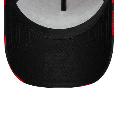 Pictured is this Ducati Motor Camo 9FORTY E-Frame Trucker cap in black. 5