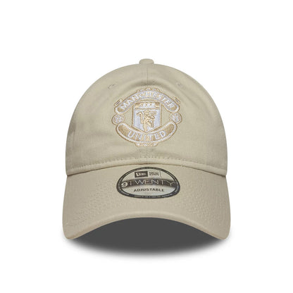 Pictured is this Manchester United FC 9TWENTY cap in cream. 2