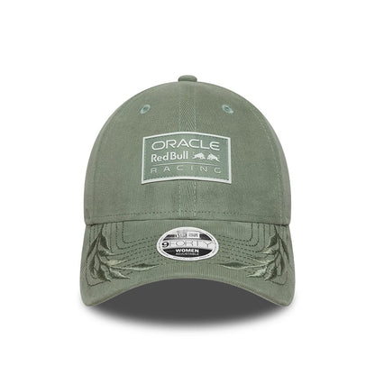 Pictured is this Womens Red Bull Racing Cord 9FORTY cap in pastel green. 2