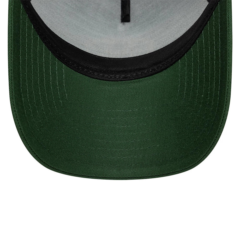 Pictured is this AS Roma 9FORTY E-Frame Trucker cap in dark green. 5