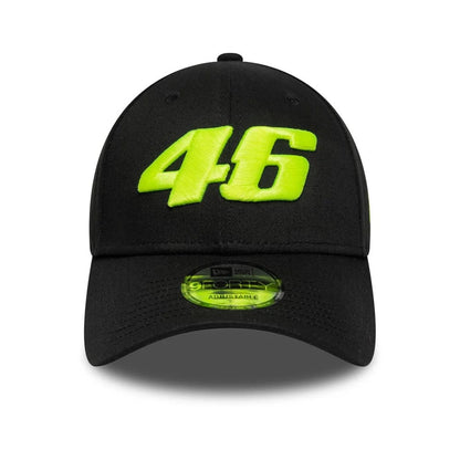 Pictured is this VR46 Logo 9FORTY cap in black. 2