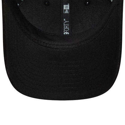 Pictured is this Newcastle United FC Faux Suede 9FORTY M-Crown cap in black. 5