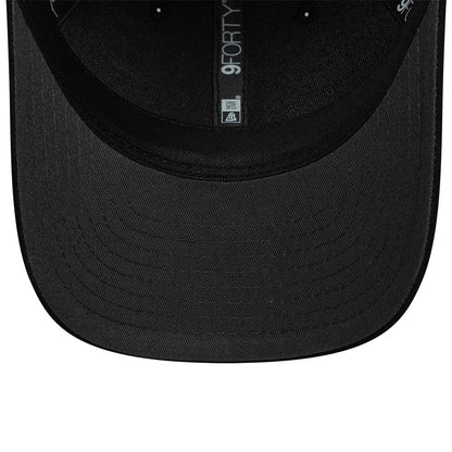 Pictured is this Aston Villa FC Faux Suede 9FORTY M-Crown cap in black. 5