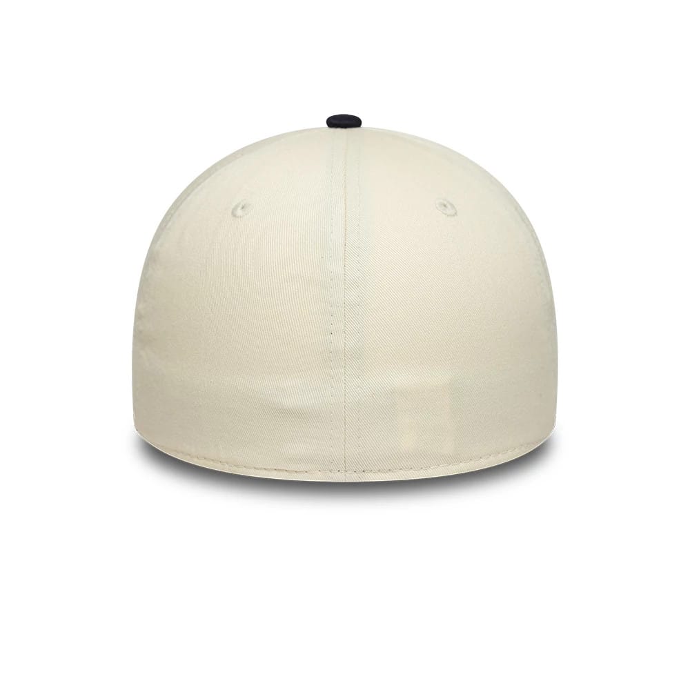 Pictured is this AS Roma 39THIRTY Stretch Fit cap in cream. 4