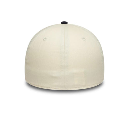 Pictured is this AS Roma 39THIRTY Stretch Fit cap in cream. 4