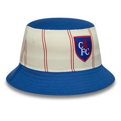 Pictured is this Chelsea FC 92 Bucket hat in cream. 3