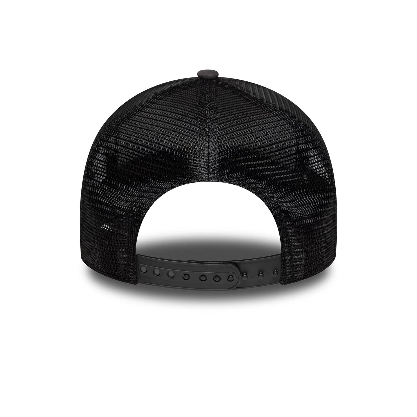 Pictured is this Alpine Racing Suede 9FORTY E-Frame Trucker cap in grey. 4