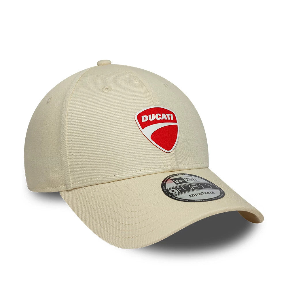 Pictured is this Ducati Motor Core 9FORTY cap in cream. 3