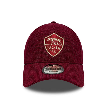 Pictured is this AS Roma Fleck Cord 9FORTY cap in dark red. 2