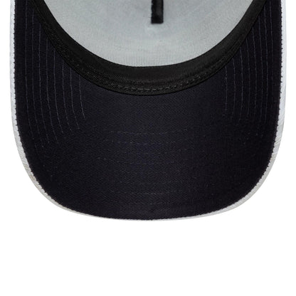 Pictured is this Tottenham Hotspur FC Pattern Knit 9FORTY E-Frame Trucker cap in white. 2