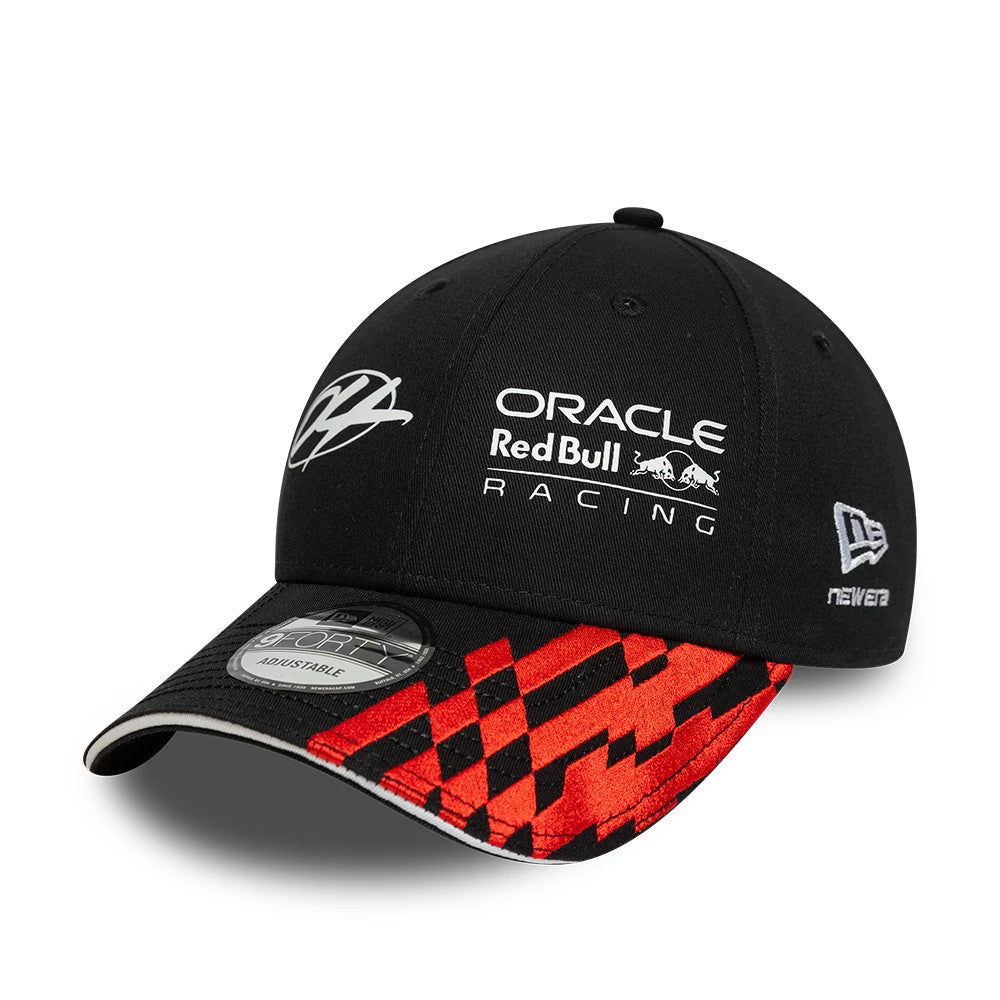 Pictured is this Red Bull Racing Visor Graphic 9FORTY cap in black. 1