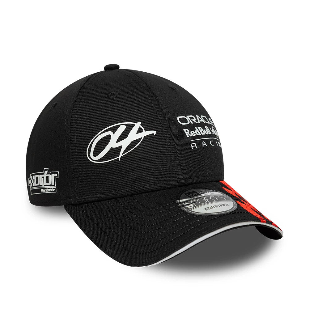 Pictured is this Red Bull Racing Visor Graphic 9FORTY cap in black. 3