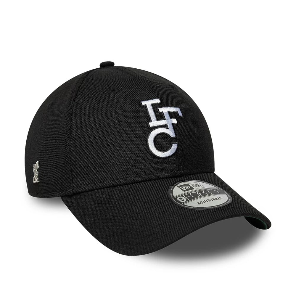 Pictured is this Liverpool FC Wool 9FORTY cap in black. 1