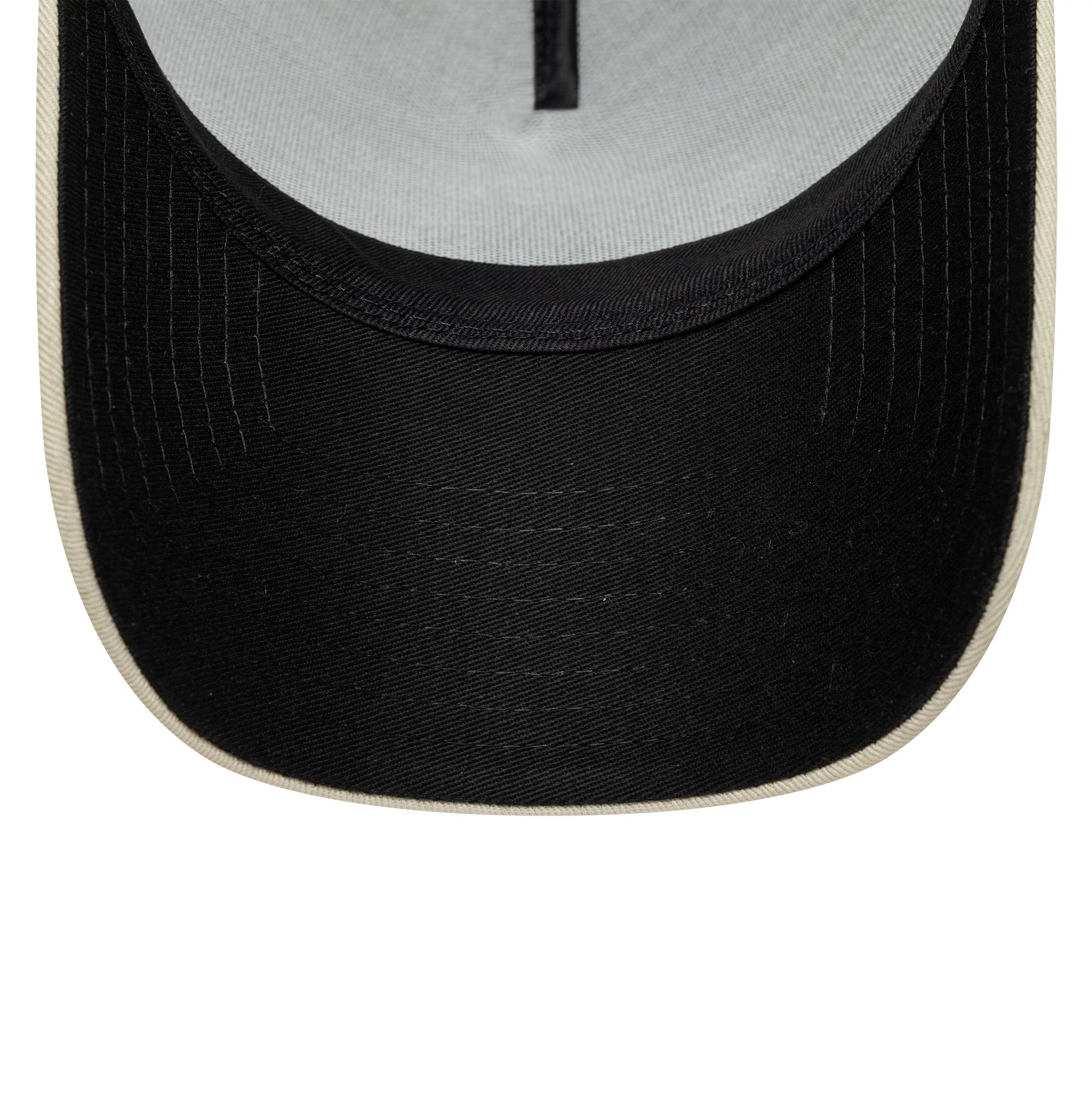 Pictured is this Aston Villa FC 9FORTY E-Frame Trucker cap in cream. 2
