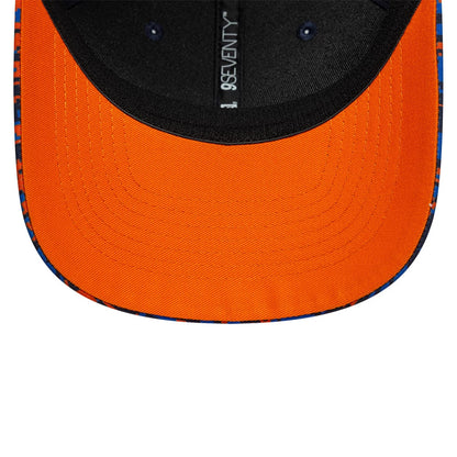 Pictured is this Red Bull Racing Digi Camo 9SEVENTY Stretch Snap cap in dark blue. 2