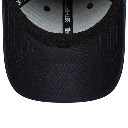 Pictured is this FC Porto Faux Suede 39THIRTY Stretch Fit cap in navy. 5