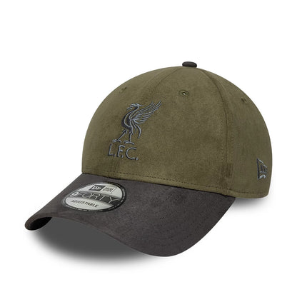 Pictured is this Liverpool FC Suede 9FORTY cap in green. 1