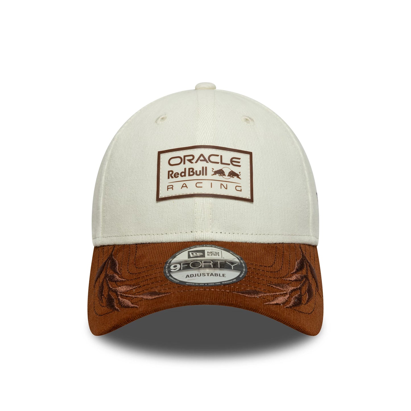 Pictured is this Red Bull Racing Cord Contrast 9FORTY cap in white. 2