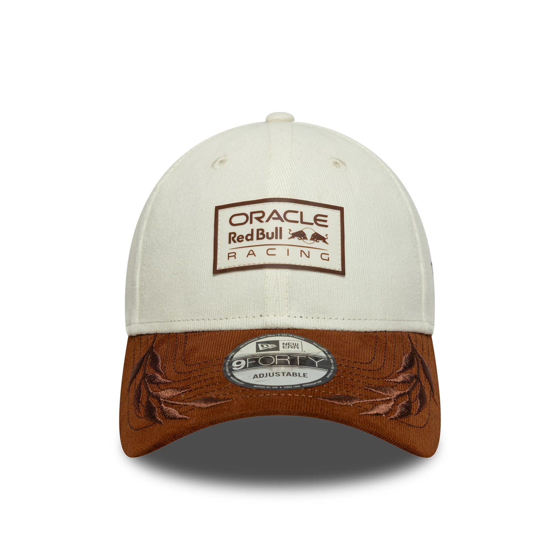 Pictured is this Red Bull Racing Cord Contrast 9FORTY cap in white. 2