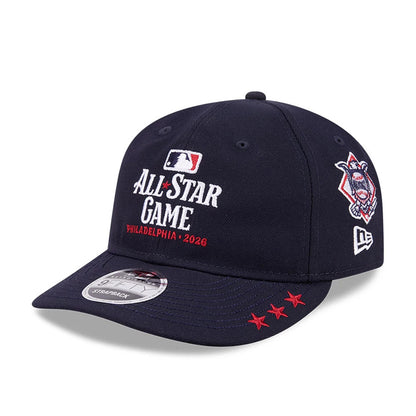 Pictured is this MLB X Ralph Lauren MLB All Star Game Logo Retro Crown 9FIFTY cap in navy. 1