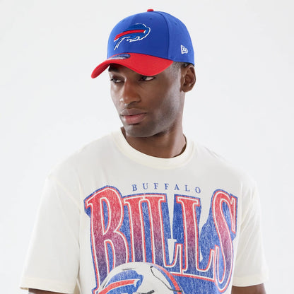 The model is wearing this NFL Sport Classic Buffalo Bills T-Shirt in Cream. 6