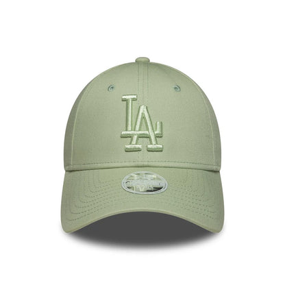 Pictured is this Womens MLB League Essential LA Dodgers 9FORTY cap in pastel green. 2