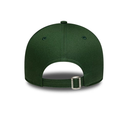 Pictured is this Womens MLB League Essential New York Yankees 9TWENTY cap in dark green. 4