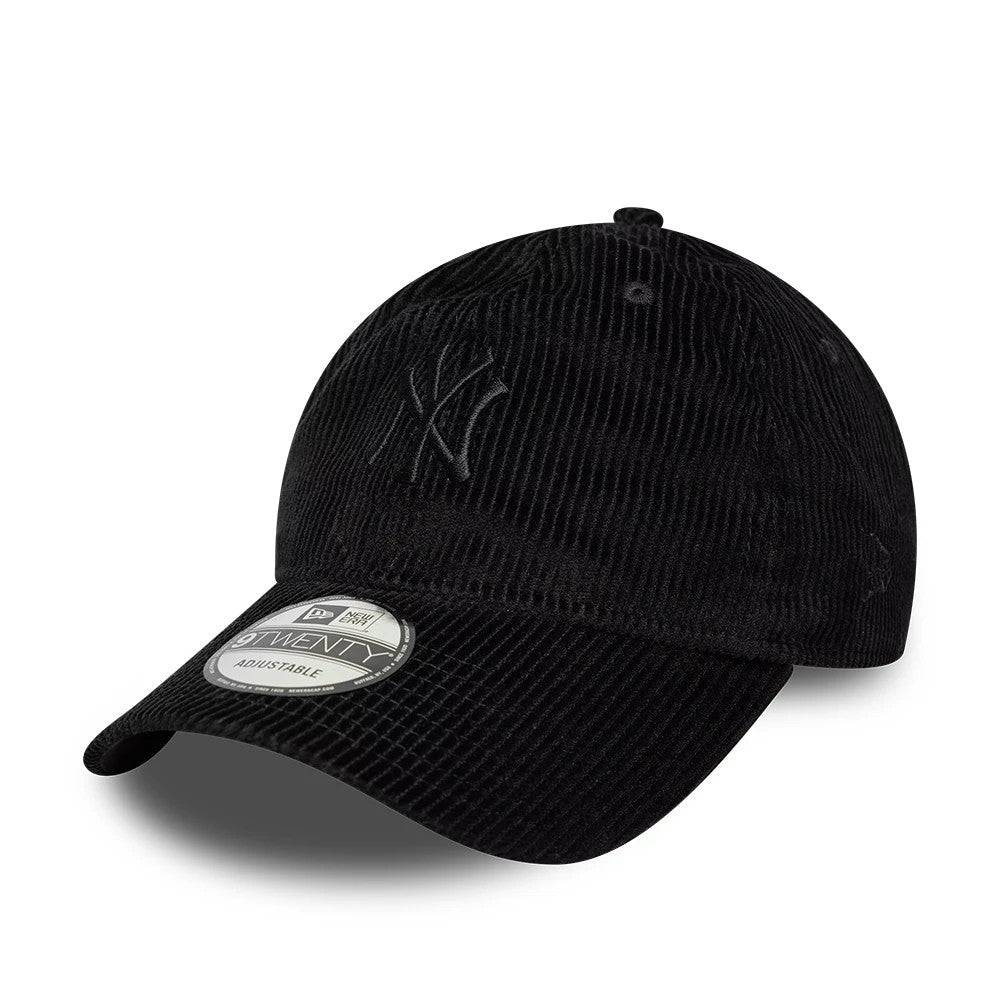 Pictured is this MLB Cord New York Yankees 9TWENTY cap in black. 1