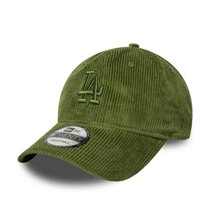 Pictured is this MLB Cord LA Dodgers 9TWENTY cap in green. 1