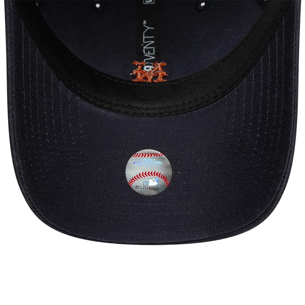 Pictured is this MLB Mini Logo New York Mets 9TWENTY cap in navy. 5