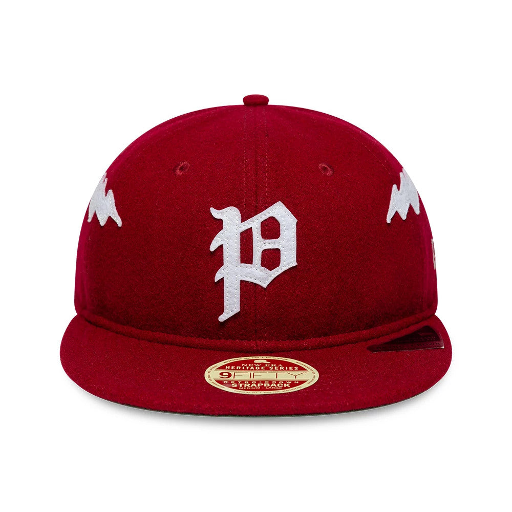 Pictured is this MLB Heritage Philadelphia Phillies Retro Crown 9FIFTY cap in dark red. 3
