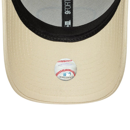 Pictured is this MLB Patch LA Dodgers 9FORTY cap in cream. 5
