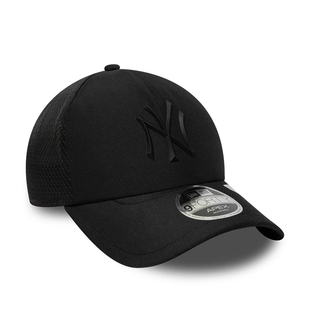 Pictured is this MLB Sporty New York Yankees 9FORTY Apex cap in black. 3