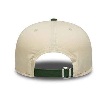 Pictured is this New Era Washed Graphic 19TWENTY cap in cream. 4