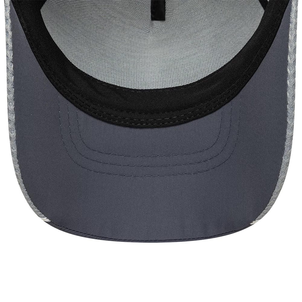Pictured is this New Era Tech 9FORTY M-Crown A-Frame cap in grey. 5