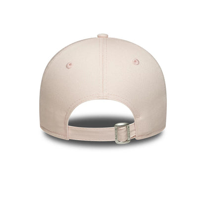 Pictured is this Womens MLB League Essential LA Dodgers 9TWENTY cap in pastel pink. 4