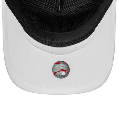 Pictured is this MLB Sporty LA Dodgers 9FORTY Apex cap in white. 5