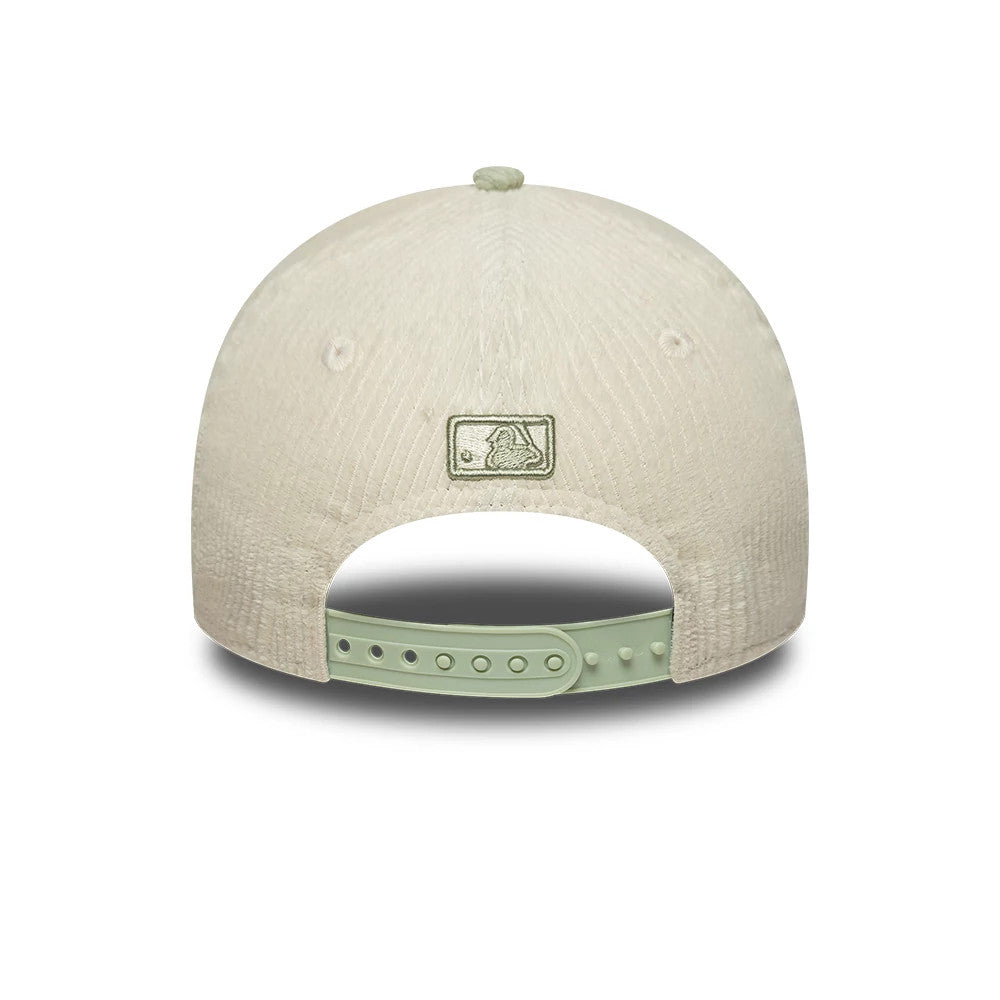 Pictured is this Youth MLB Cord LA Dodgers 9FORTY M-Crown cap in cream. 4