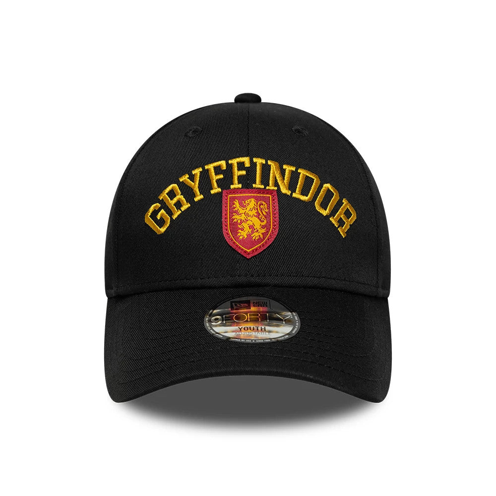 Pictured is this Youth Harry Potter Gryffindor 9FORTY cap in black. 3