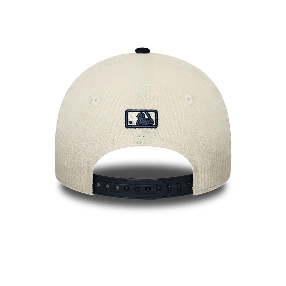 Pictured is this Youth MLB Cord New York Yankees 9FORTY M-Crown cap in white. 4