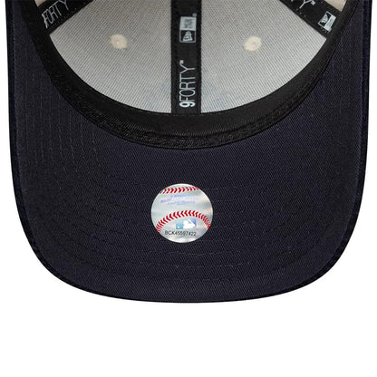 Pictured is this Youth MLB Cord New York Yankees 9FORTY M-Crown cap in white. 5