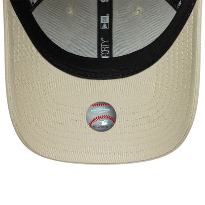 Pictured is this MLB Team Outline Athletics 9FORTY cap in cream. 5
