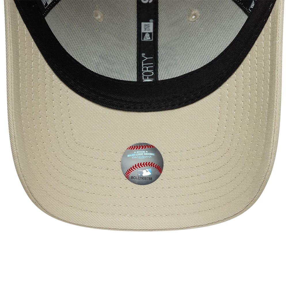 Pictured is this MLB Team Outline Athletics 9FORTY cap in cream. 5