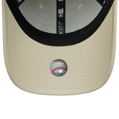 Pictured is this MLB Team Outline Athletics 9FORTY cap in cream. 5